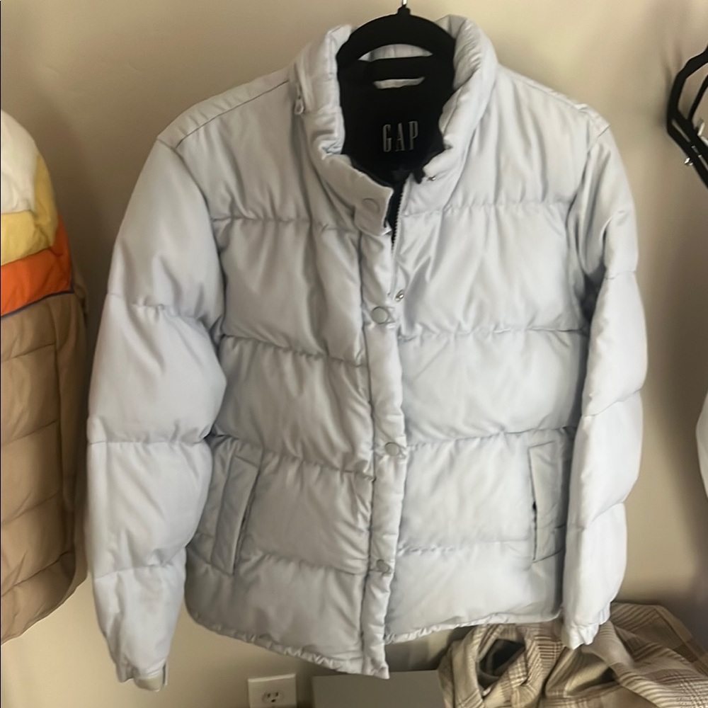 Baby blue GAP winter jacket
